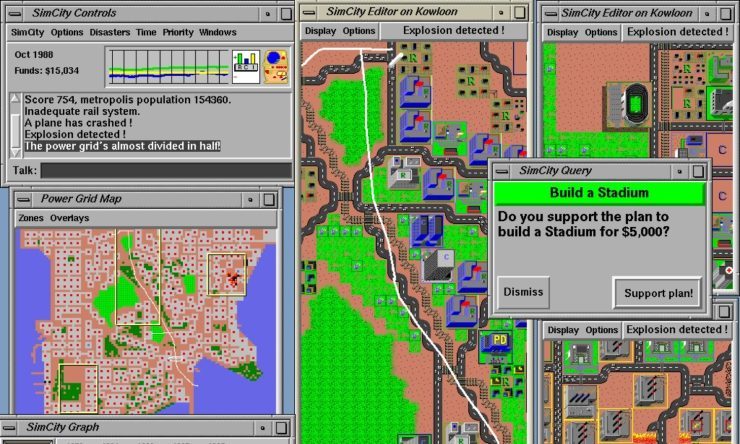 OTD in 1989: The city planning simulation game SimCity was released for the Apple Macintosh.
