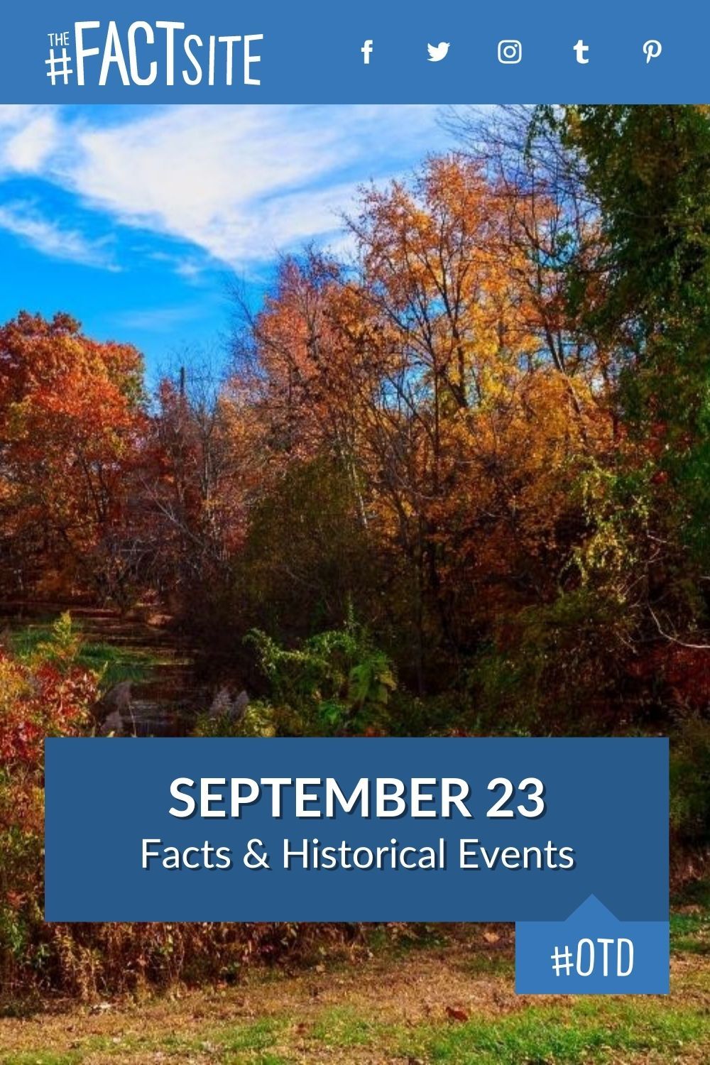 September 23 Facts & Historical Events On This Day The Fact Site