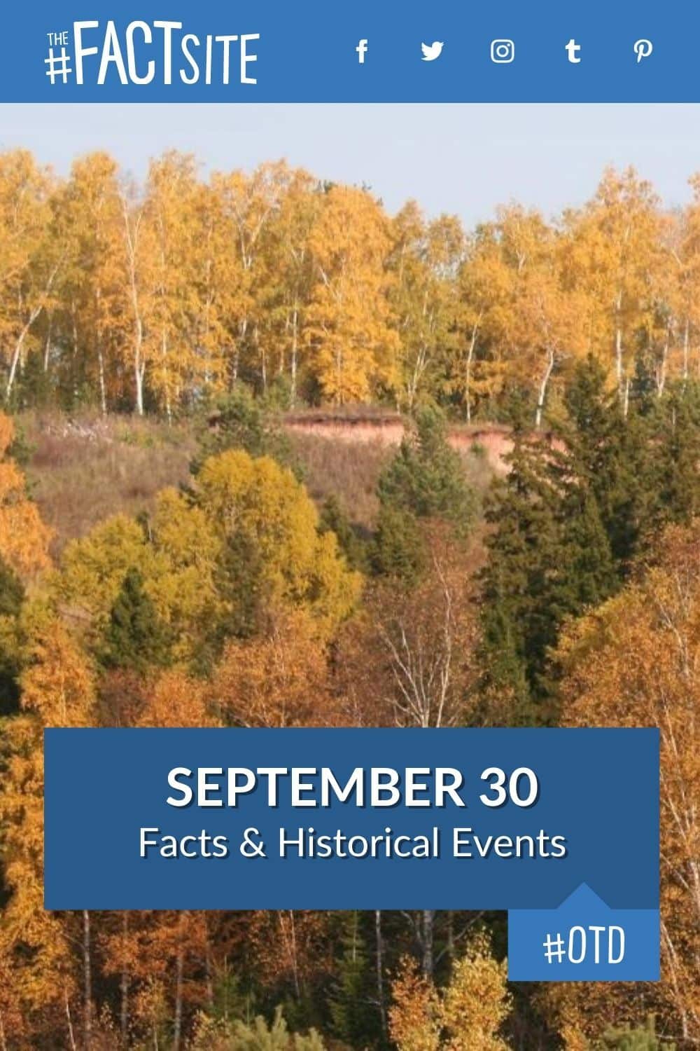 September 30 Facts & Historical Events On This Day The Fact Site