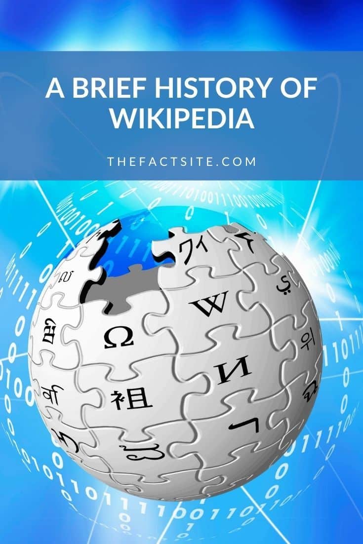 A Brief History Of Wikipedia The Fact Site