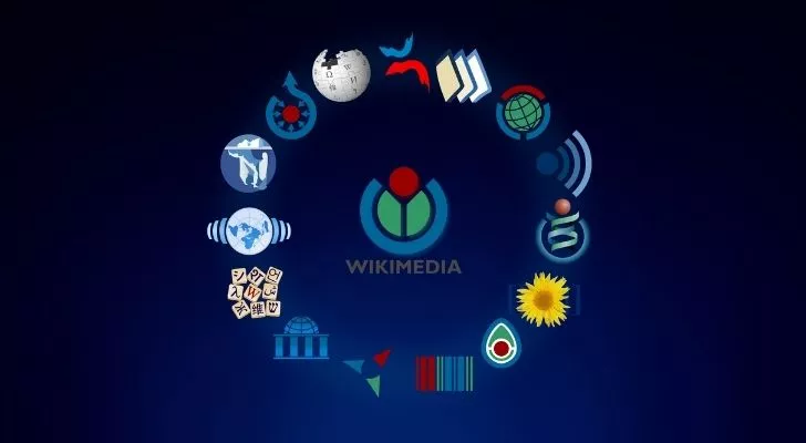 The Wikimedia logo