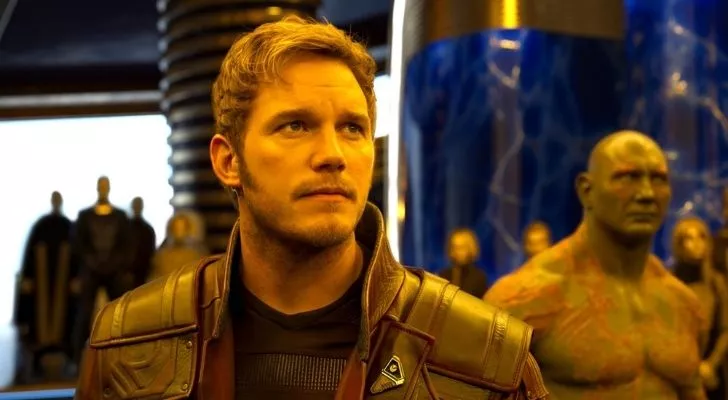 Chris Pratt in Guardians of the Galaxy