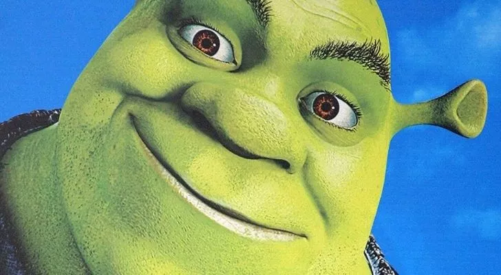 Shrek smiling