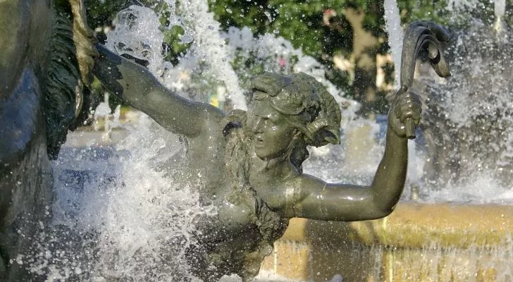 A water fountain in Missouri