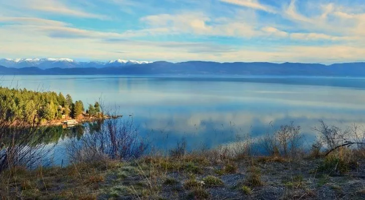 Flathead Lake in Montana