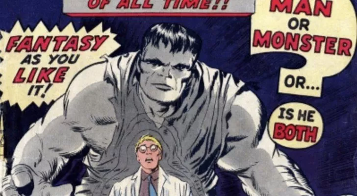 The Hulk original comic