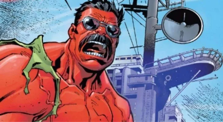 Thunderbolt is the red Hulk