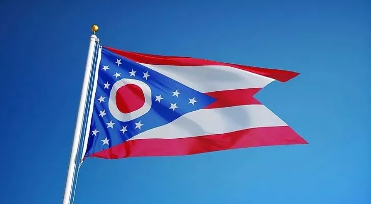 The Ohio State flag