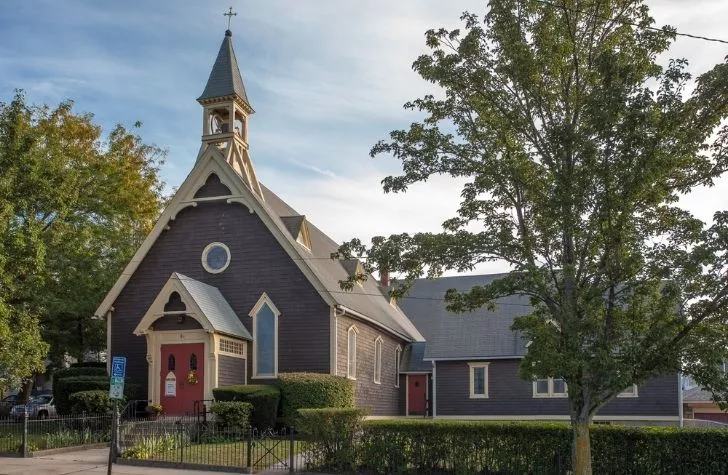 A church in East Providence