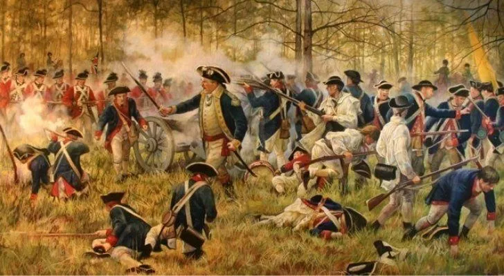A battle during the American Revolution