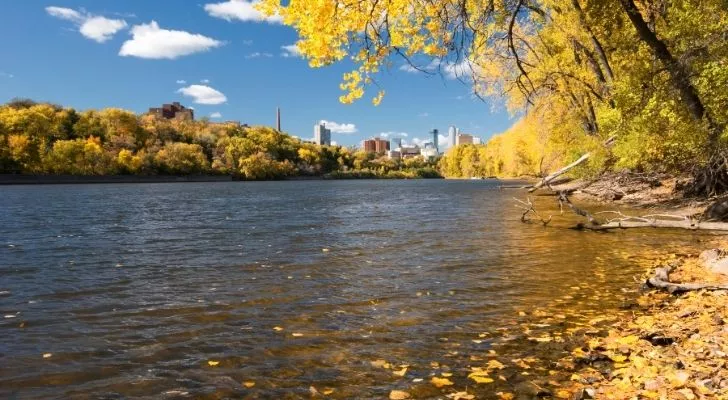 The Mississippi River in Minnesota