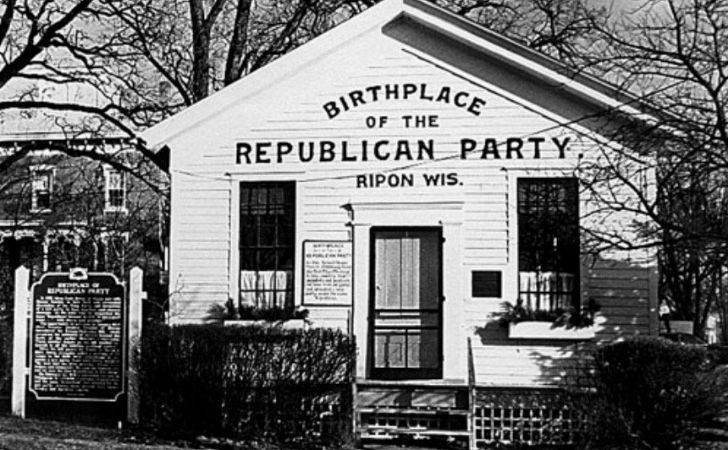 The birthplace of the Republican Party in Ripon Wisconsin