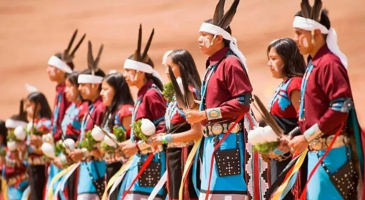 What the Navajo tribe looked like