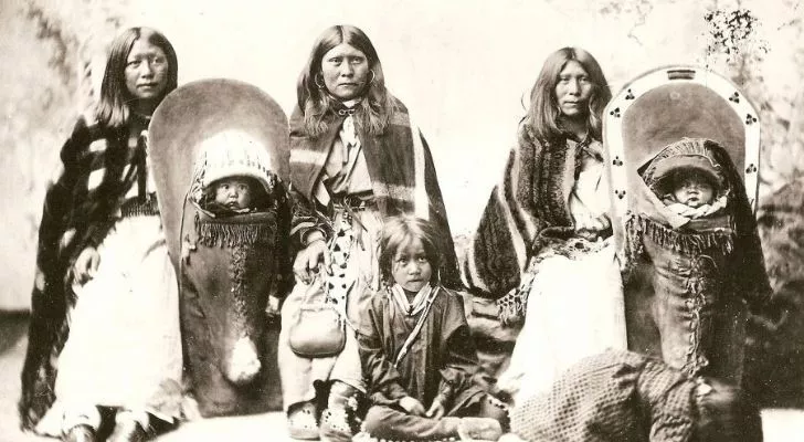 Utah Ute Tribe people