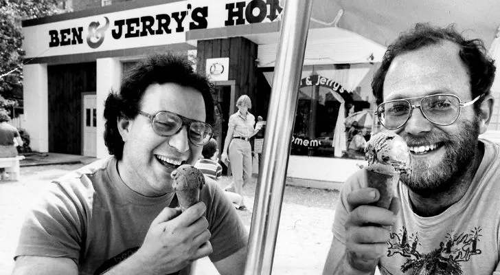 Ben and Jerry's ice cream founders