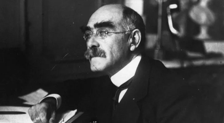 An old photo of Rudyard Kipling