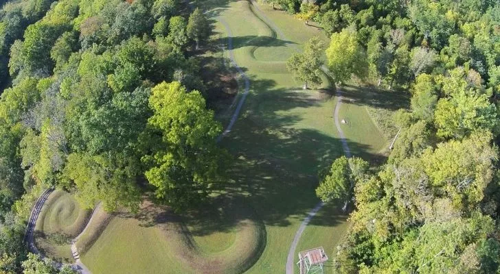 An Effigy Mound in Wisconsin