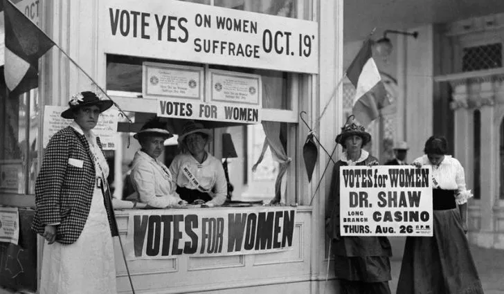 Voting for women in Wyoming