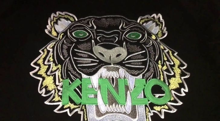 El famoso logo de la firma Tiger Kenzo