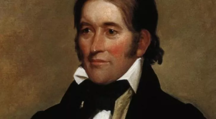 A picture of Davy Crockett