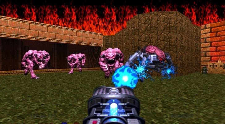 Game play from Doom