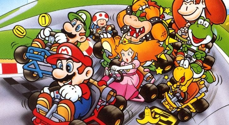 Mario Kart characters