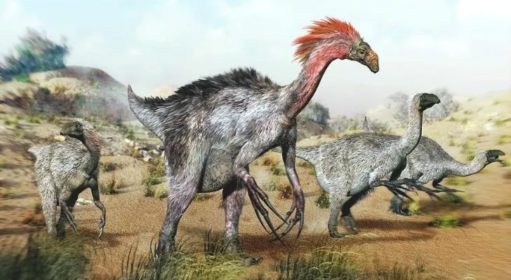 Therizinosaurus dinosaurs