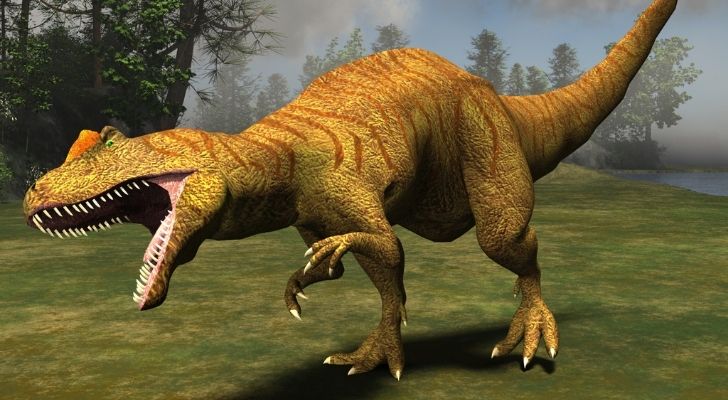 A Theropod dinosaur