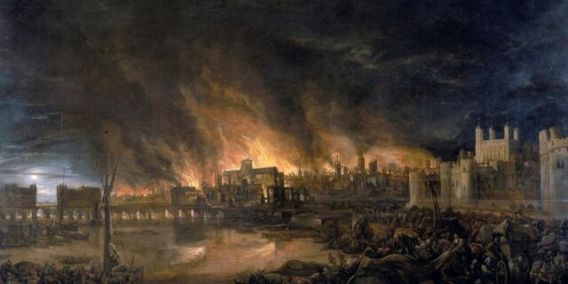 OTD in 1666: The Great Fire of London was extinguished after destroying around 70