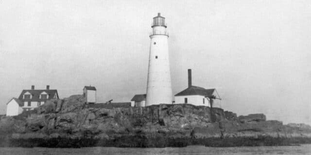 OTD in 1716: Boston Light was illuminated for the first time.