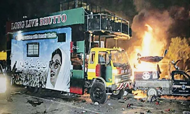 OTD in 2007: Former Pakistani politician Benazir Bhutto returned to Pakistan as suicide bombers attacked her convoy in Karachi.