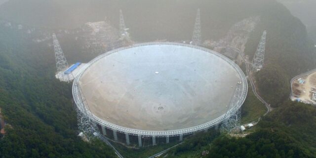 OTD in 2016: China finished building the world's largest radio telescope at 1