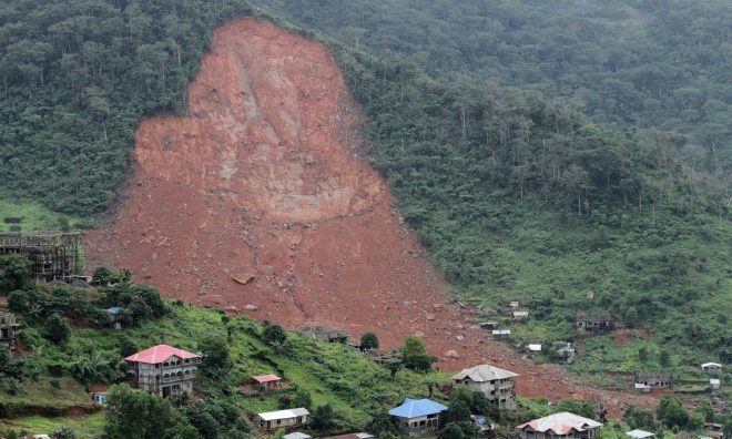 OTD in 2017: Mudslide and flooding in Sierra Leone's capital Freetown claimed the lives of 1