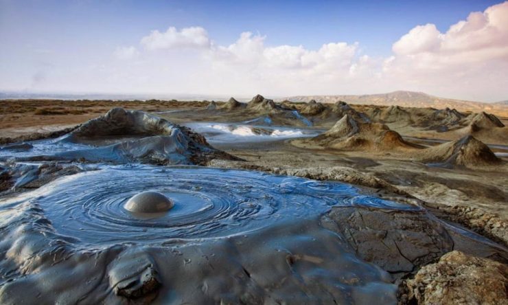 OTD in 2018: A mud volcano near Baku in Azerbaijan erupted.