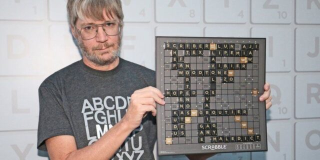 OTD in 2018: Nigel Richards won the World Scrabble Championships for the fourth time in a row with the word "groutier."