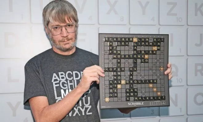 OTD in 2018: Nigel Richards won the World Scrabble Championships for the fourth time in a row with the word "groutier."