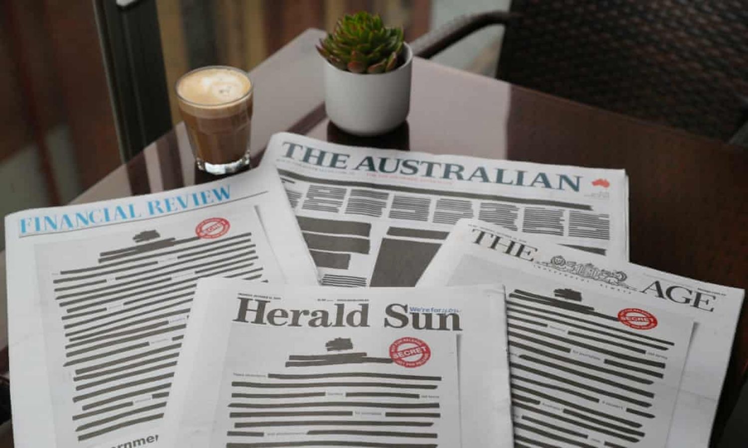 OTD in 2019: Major Australian newspapers blacked out their front pages in protest against press restrictions on printing whistleblower stories.