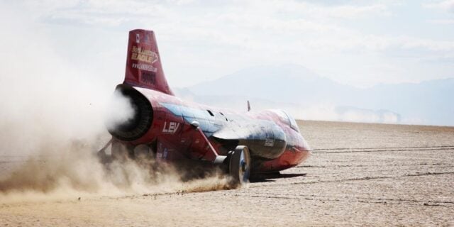 OTD in 2019: Jessi Combs broke the female fastest land speed record when her jet-powered vehicle reached a speed of 522.783 mph (841.338 kph).
