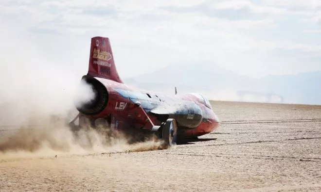 OTD in 2019: Jessi Combs broke the female fastest land speed record when her jet-powered vehicle reached a speed of 522.783 mph (841.338 kph).