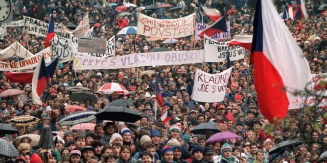 OTD in 1989: This day marked the beginning of The Velvet Revolution in Czechoslovakia.