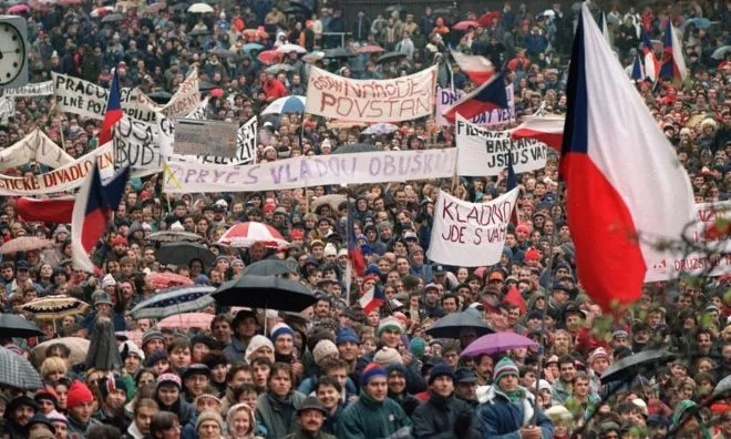OTD in 1989: This day marked the beginning of The Velvet Revolution in Czechoslovakia.