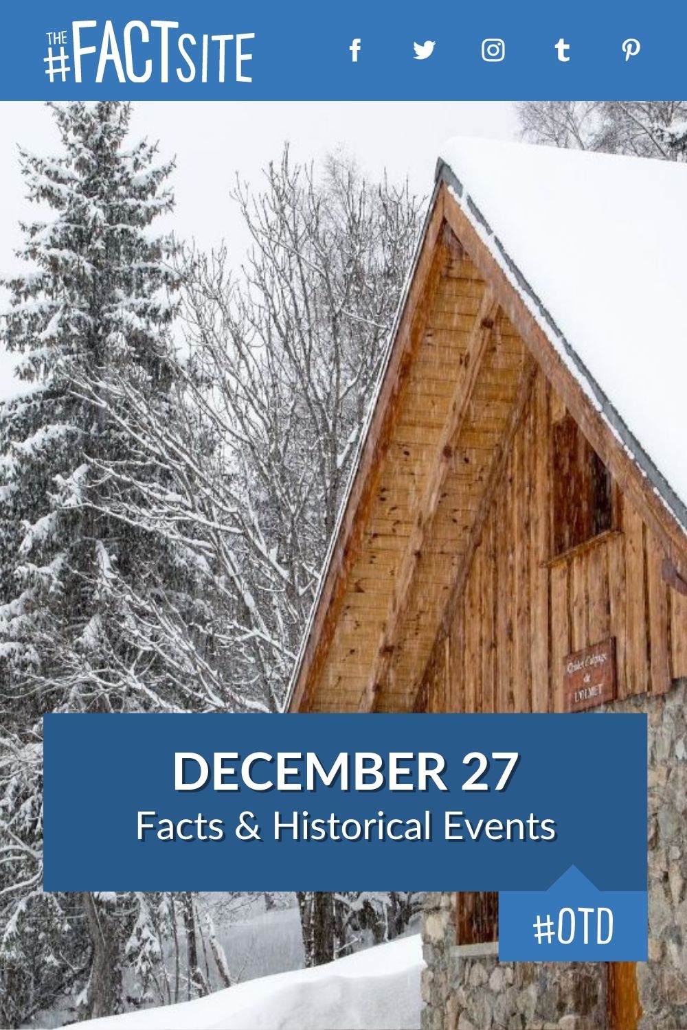 December 27: Facts & Historical Events On This Day