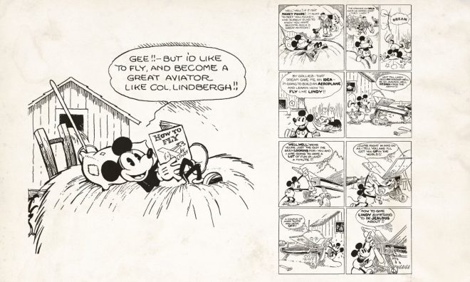 OTD in 1930: Walt Disney's Mickey Mouse comic strip was published for the first time.