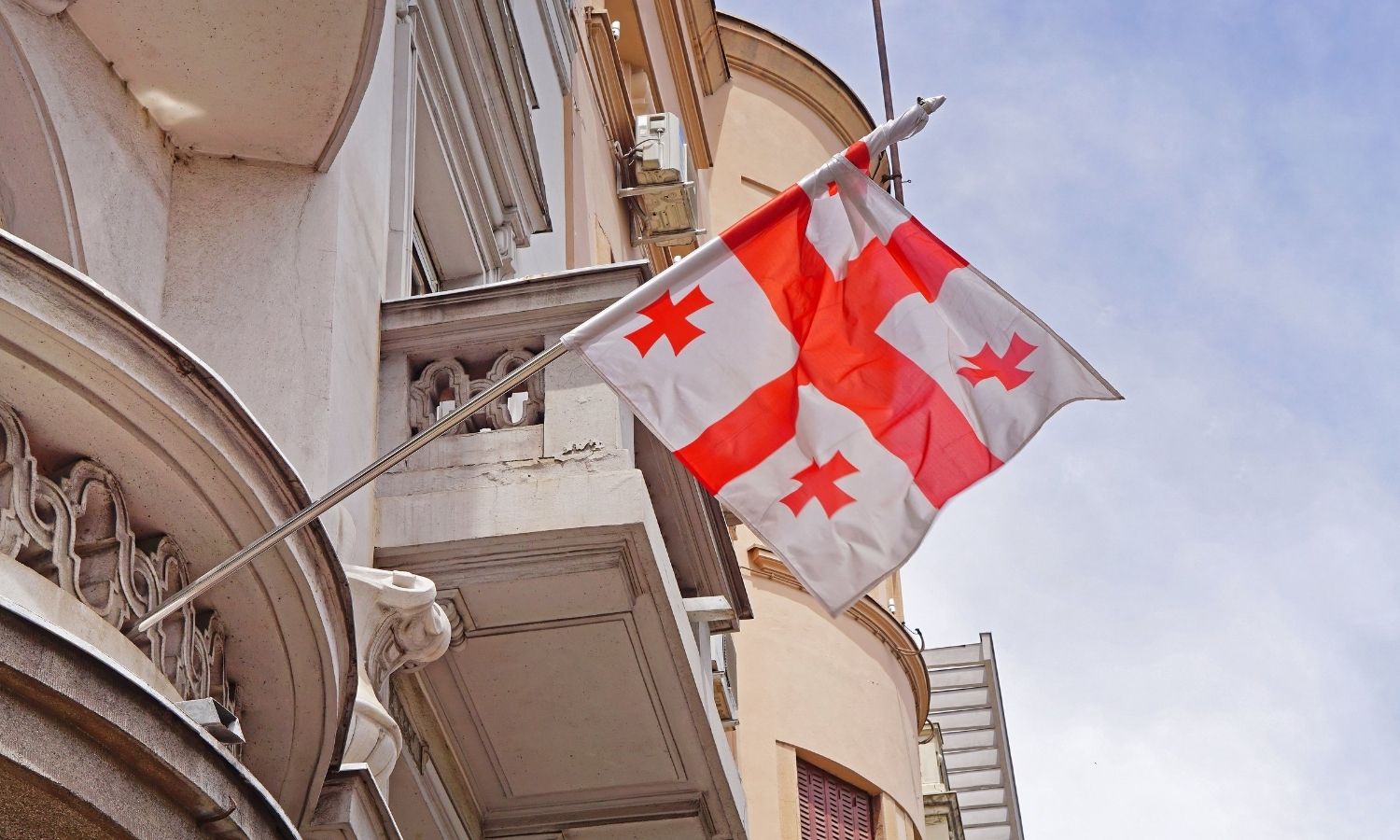OTD in 2004: The country of Georgia officially adopted the Five Cross Flag after more than five hundred years since its last use.