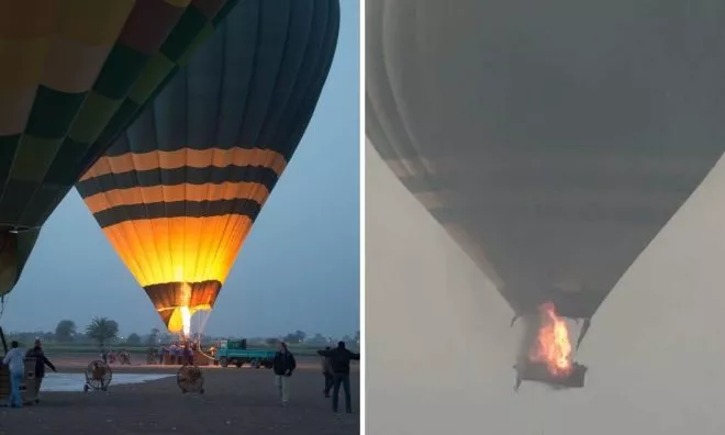 OTD in 2013: Nineteen tourists were killed in a hot air balloon crash in Luxor