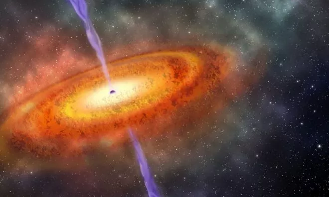 OTD in 2017: Scientists discovered the most distant supermassive black hole.