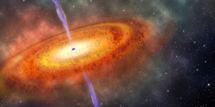 OTD in 2017: Scientists discovered the most distant supermassive black hole.