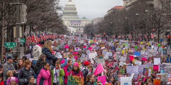 OTD in 2017: Over two million women worldwide marched against Trump's anti-women and offensive slews.