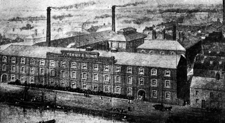Terry's old factory in York, England