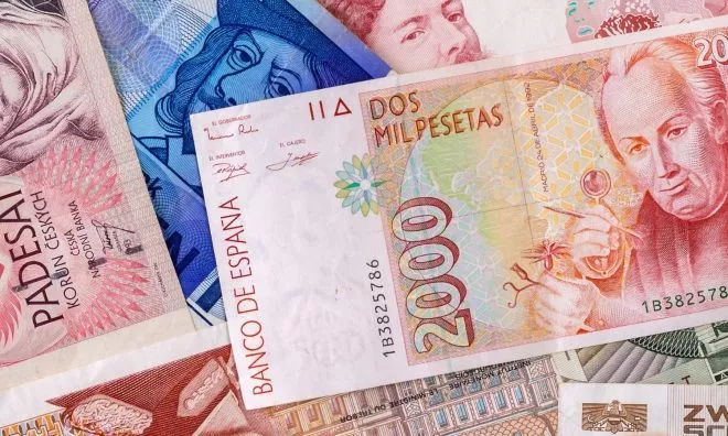 OTD in 2002: Spanish peseta lost its legal tender after fully adopting the Euro.